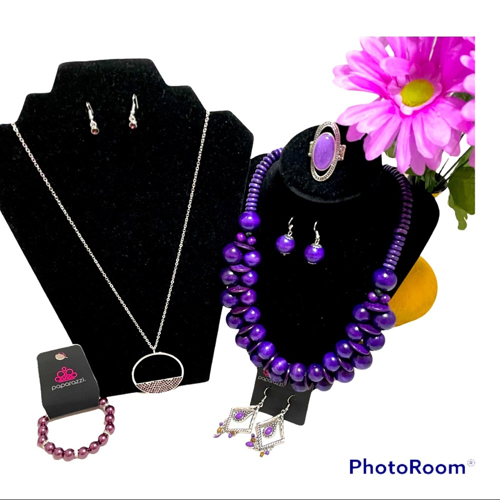 Royalty Purple Fashion Jewelry Bundle